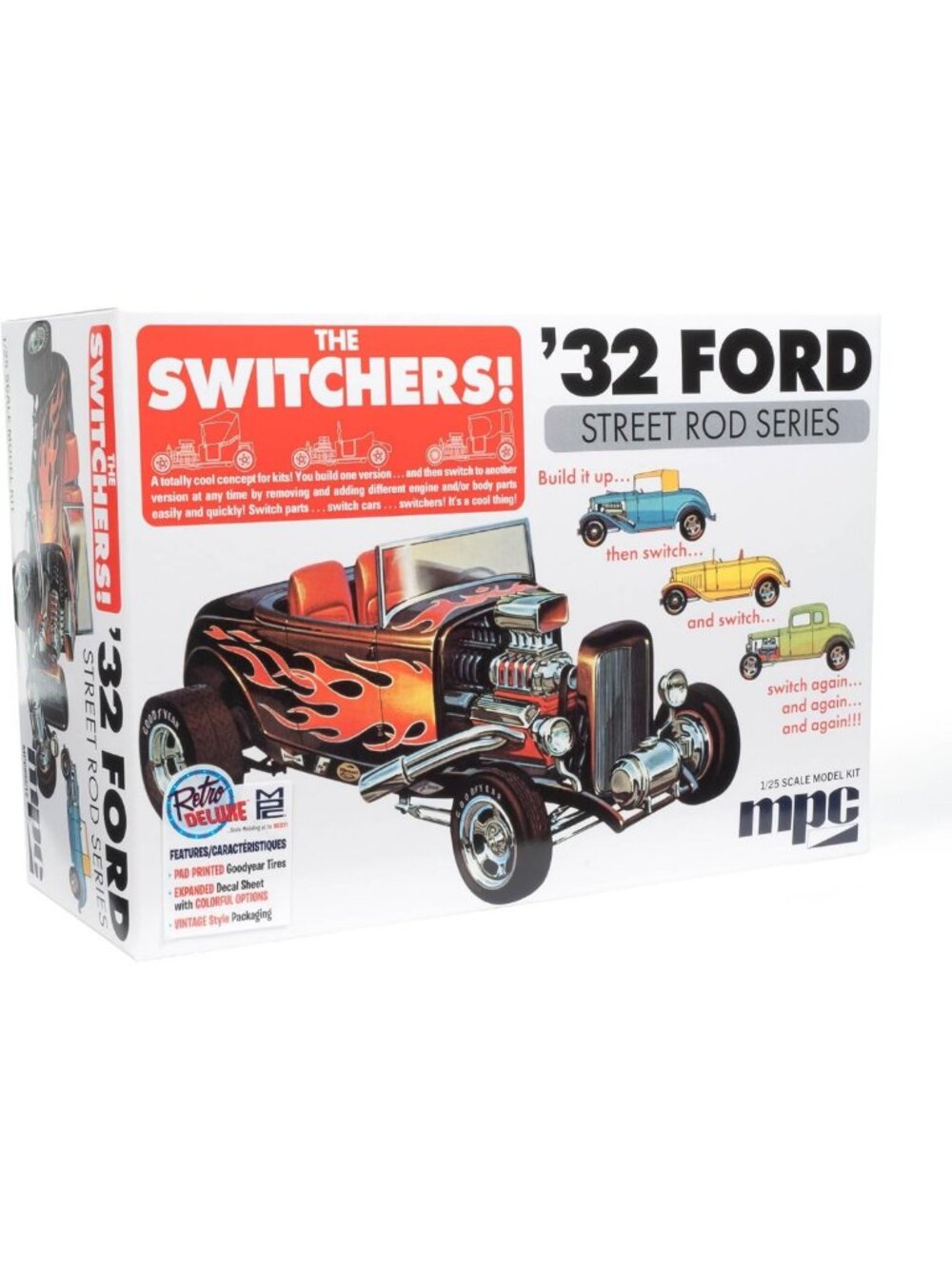 1932 Ford Roadster/Coupe Model Kit - 1:25 Scale, Classic Car Collector's Item